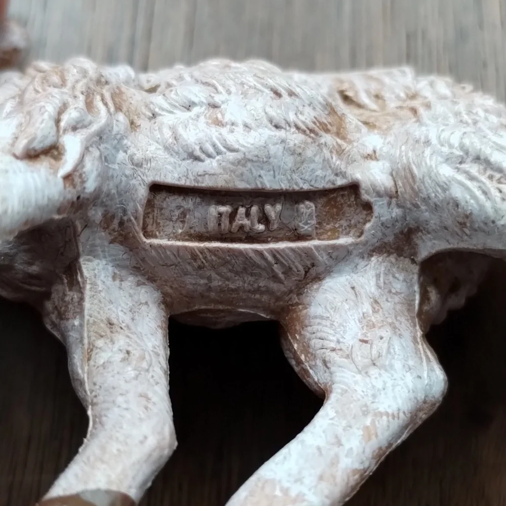 Fontanini Nativity White Sheep - Picture 3 of 6